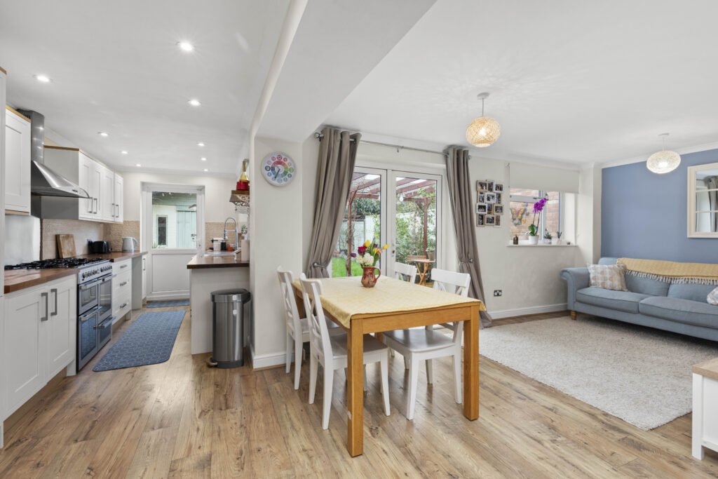 kitchen dining living