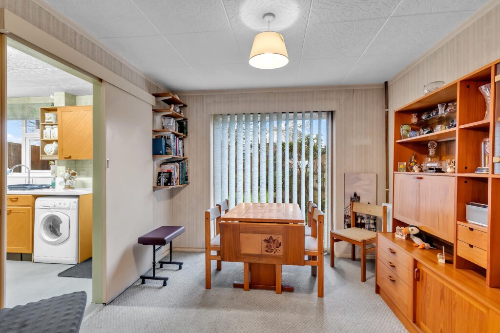dining room, kitchen view